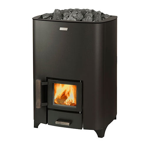 Narvi NC Black Wood-Burning Sauna Stove