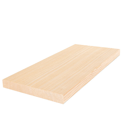 PROSAUNAS Hemlock 1x6 VG S4SEE sauna bench board