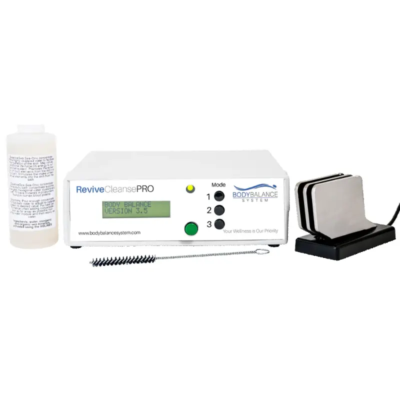ReviveCleansePRO ionic foot detox machine for wellness and spa use