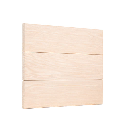 Smooth hemlock 1x4 sauna bench material