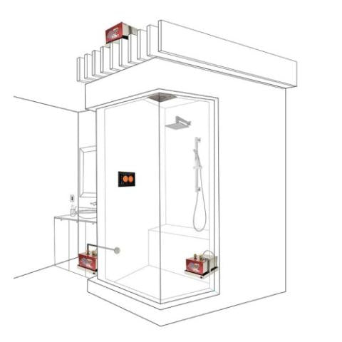 ThermaSol PROIII-750 stainless steel 20kW steam generator for home steam rooms with Smart Steam and PowerFlush technology