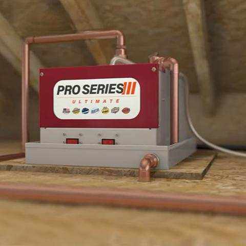 ThermaSol Pro Series PROIII-84 steam generator with stainless steel construction