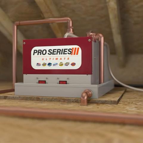 ThermaSol PROIII-750 stainless steel 20kW steam generator for home steam rooms with Smart Steam and PowerFlush technology