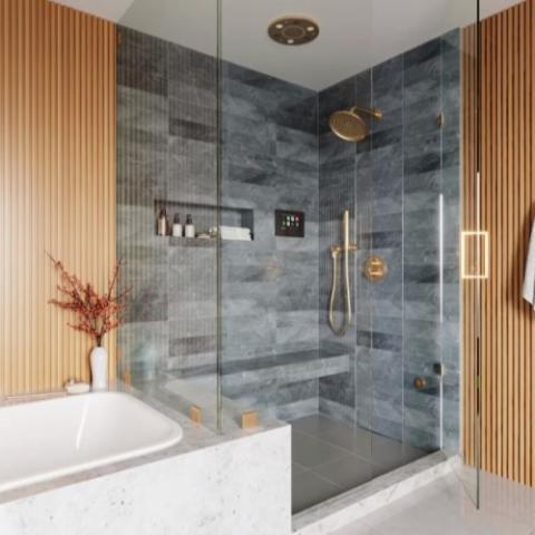 ThermaSol Serenity 10", Light, Sound, and Rain System