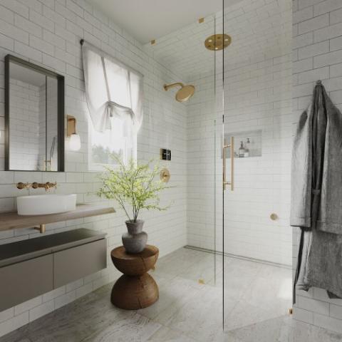 ThermaSol Serenity 10", Light, Sound, and Rain System