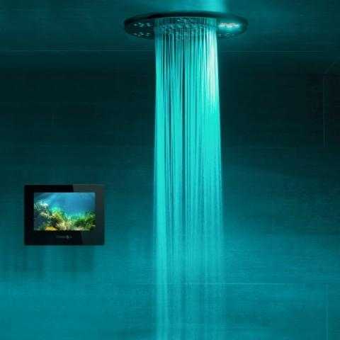 Thermasol Total Wellness shower system with 10-inch ThermaTouch control and upgraded round Serenity rainhead