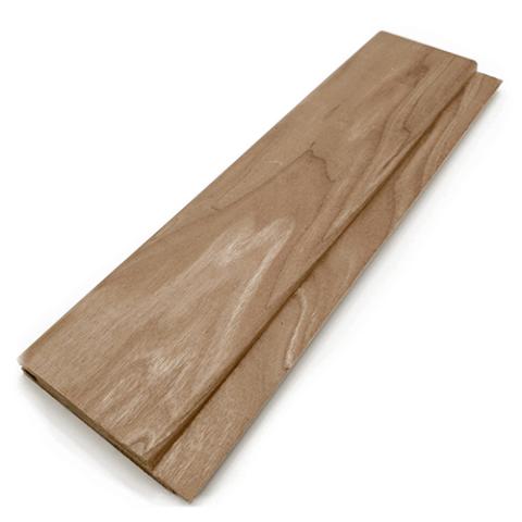 Prosaunas Thermo-Aspen 1x4 Sauna Wood, Thermally-Modified, T&G, STP Profile