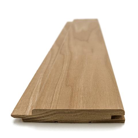 Prosaunas Thermo-Aspen 1x4 Sauna Wood, Thermally-Modified, T&G, STP Profile