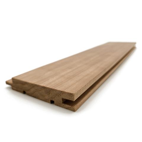Prosaunas Thermo-Aspen 1x4 (15mm x 90mm) Sauna Wood T&G STS4 Profile, Nickel-Gap, Wall Material
