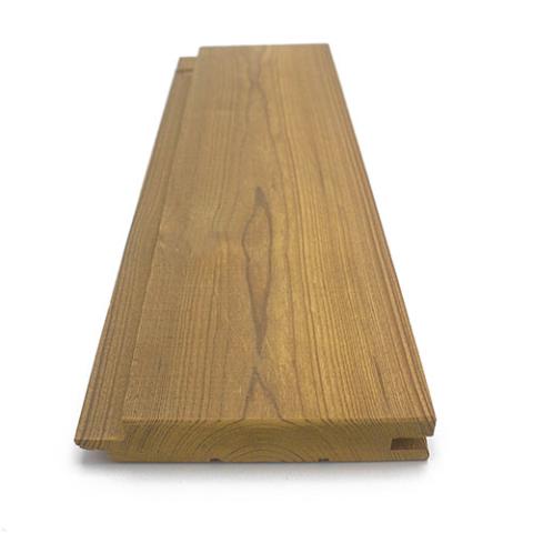 Prosaunas Thermo-Spruce 1x4 T&G STS4 Nickel-Gap, Wall Material