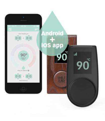 Sauna Heater HUUM Control with Wi-Fi, Digital On/Off, Time,Temp, Glass