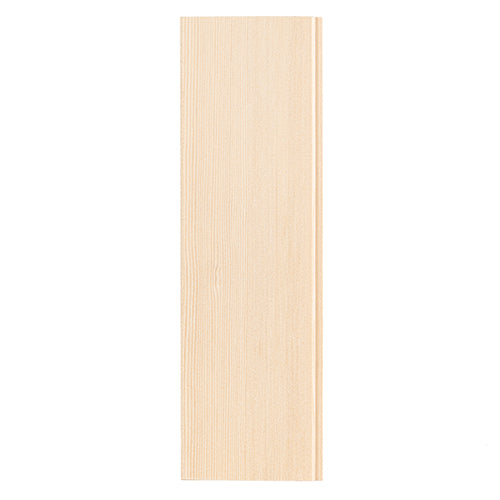 Vertical grain hemlock tongue and groove wall board