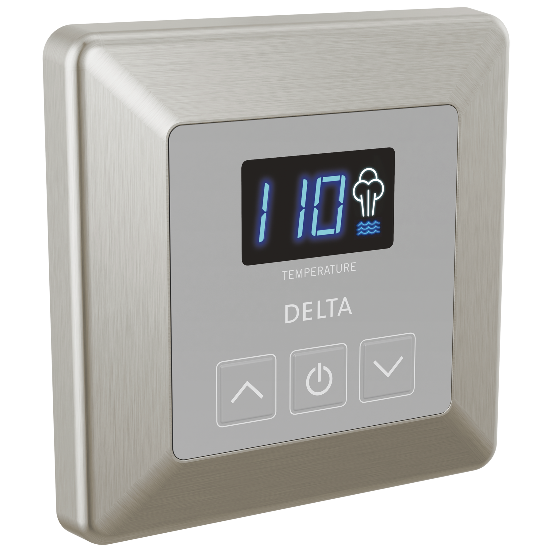 Delta SimpleSteam Square Control Lumicoat Stainless