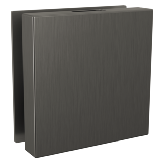 Delta SteamScape Square Steamhead Lumicoat Black Stainless