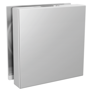 Delta SteamScape Square Steamhead Lumicoat Chrome