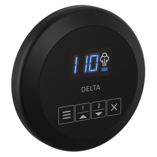 Delta Steamscape Round Control Matte Black