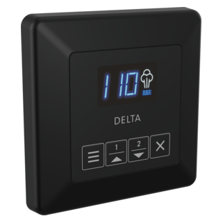 Delta Steamscape Square Control EP103309BL Matte Black