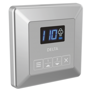Delta Steamscape Square Control EP103309PR Lumicoat Chrome