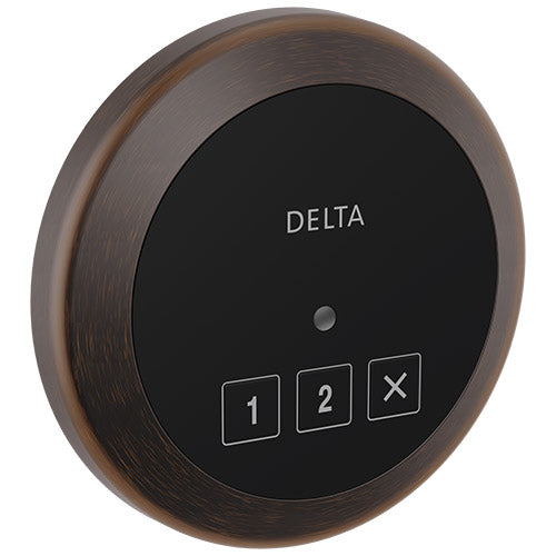 Delta Round Exterior Steam Control Venetian Bronze