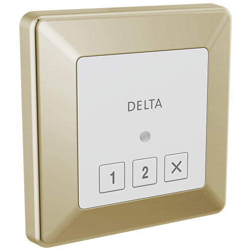 Delta Square Exterior Steam Control Polished Nickel