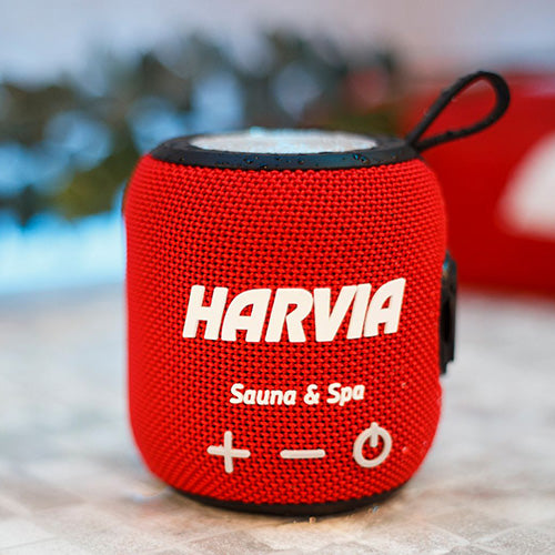 Harvia 5W Bluetooth Sauna Speaker red