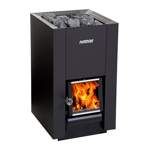 Harvia Linear 18 Compact wood-burning sauna stove