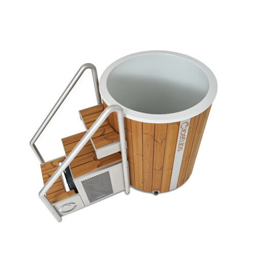 Icetubs IceBarrel XL cold plunge full view outdoor