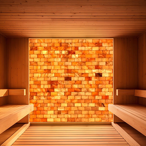 Large Salt sauna Wall Light