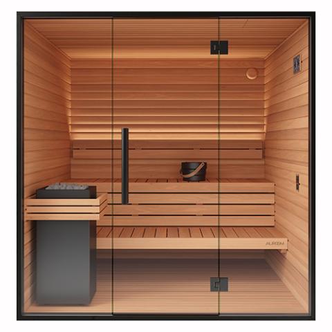 Auroom Outdoor Modular Cabin, DIY Sauna Kit, Natural, Up to 5-persons
