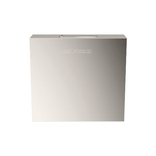Mr Steam Square Aroma Steam Head Polished Nickel
