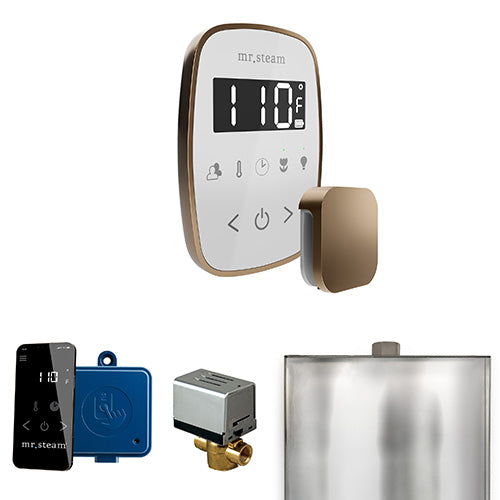 Mr.Steam ButlerFlex Steam Shower Control Package with TempoFlex and Aroma SteamHead