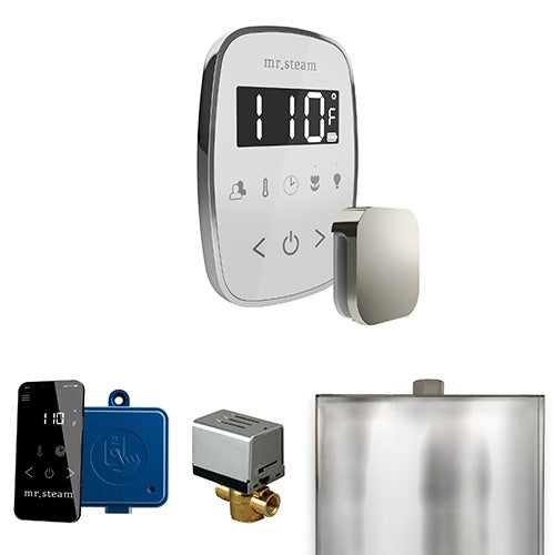Mr.Steam ButlerFlex Steam Shower Control Package with TempoFlex and Aroma SteamHead