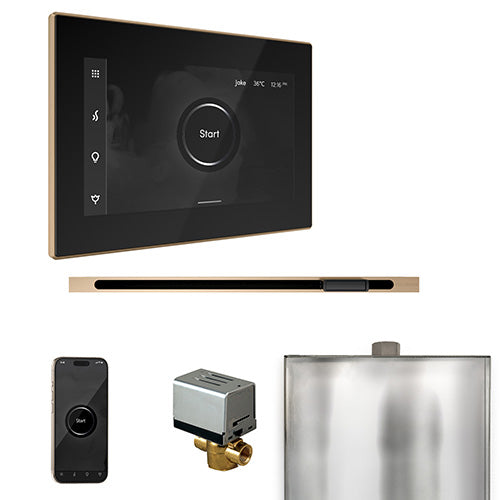 Mr.Steam XButler Steam Shower Control Package with iSteamX Control and Linear SteamHead