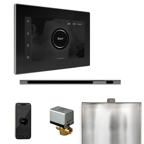 Mr.Steam XButler Steam Shower Control Package with iSteamX Control and Linear SteamHead