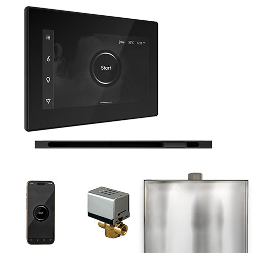 Mr.Steam XButler Steam Shower Control Package with iSteamX Control and Linear SteamHead