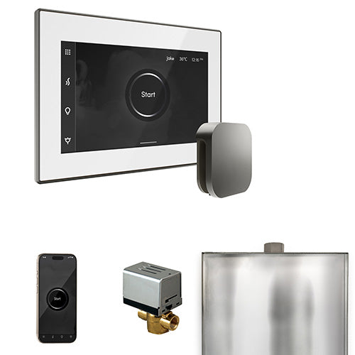 Mr.Steam XButler Steam Shower Control Package with iSteamX Control and Aroma Steamhead