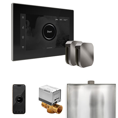 Mr.Steam XButler Max Steam Shower Control Package with iSteamX Control and 2 Aroma Steamhead