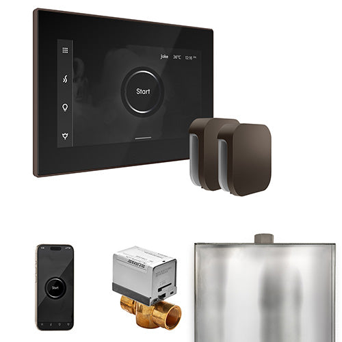 Mr.Steam XButler Max Steam Shower Control Package with iSteamX Control and 2 Aroma Steamhead