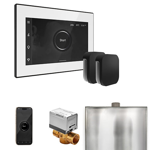 Mr.Steam XButler Max Steam Shower Control Package with iSteamX Control and 2 Aroma Steamhead