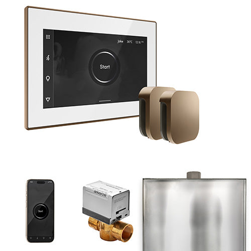 Mr.Steam XButler Max Steam Shower Control Package with iSteamX Control and 2 Aroma Steamhead