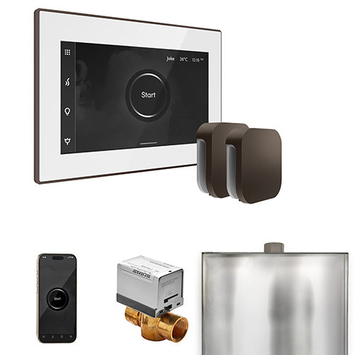 Mr.Steam XButler Max Steam Shower Control Package with iSteamX Control and 2 Aroma Steamhead