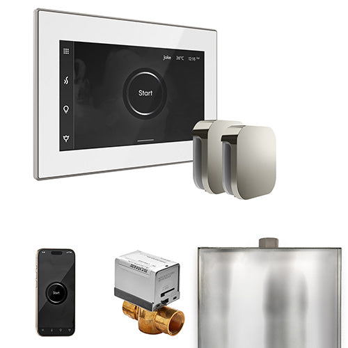 Mr.Steam XButler Max Steam Shower Control Package with iSteamX Control and 2 Aroma Steamhead