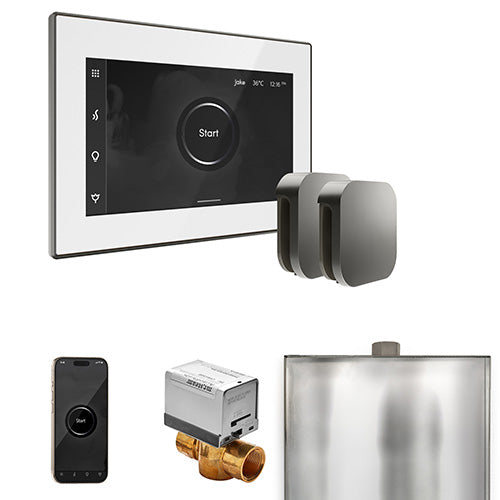 Mr.Steam XButler Max Steam Shower Control Package with iSteamX Control and 2 Aroma Steamhead