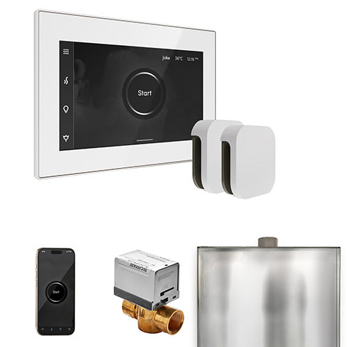 Mr.Steam XButler Max Steam Shower Control Package with iSteamX Control and 2 Aroma Steamhead