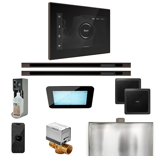 Mr.Steam XDream Linear Steam Shower Control Package with iSteamX Control and Linear Steamhead