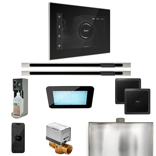 Mr.Steam XDream Linear Steam Shower Control Package with iSteamX Control and Linear Steamhead