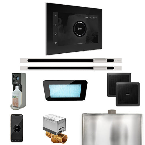 Mr.Steam XDream Linear Steam Shower Control Package with iSteamX Control and Linear Steamhead