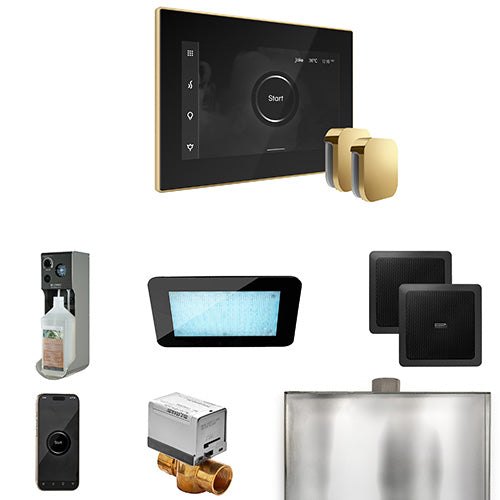 Mr.Steam XDream Max Steam Shower Control Package with iSteamX Control and Two Aroma SteamHeads