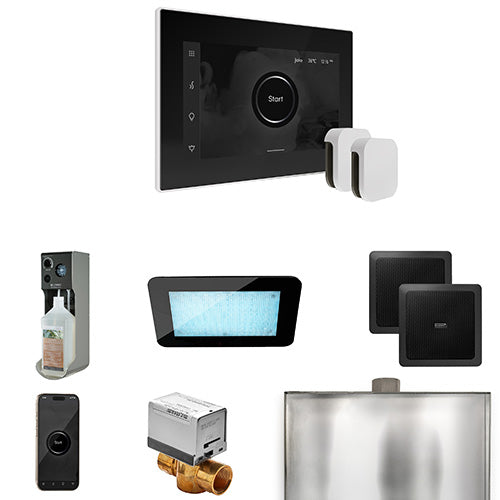 Mr.Steam XDream Max Steam Shower Control Package with iSteamX Control and Two Aroma SteamHeads