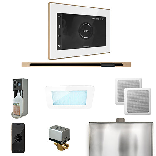 Mr.Steam XDream Steam Shower Control Package with iSteamX Control, Linear Steamhead